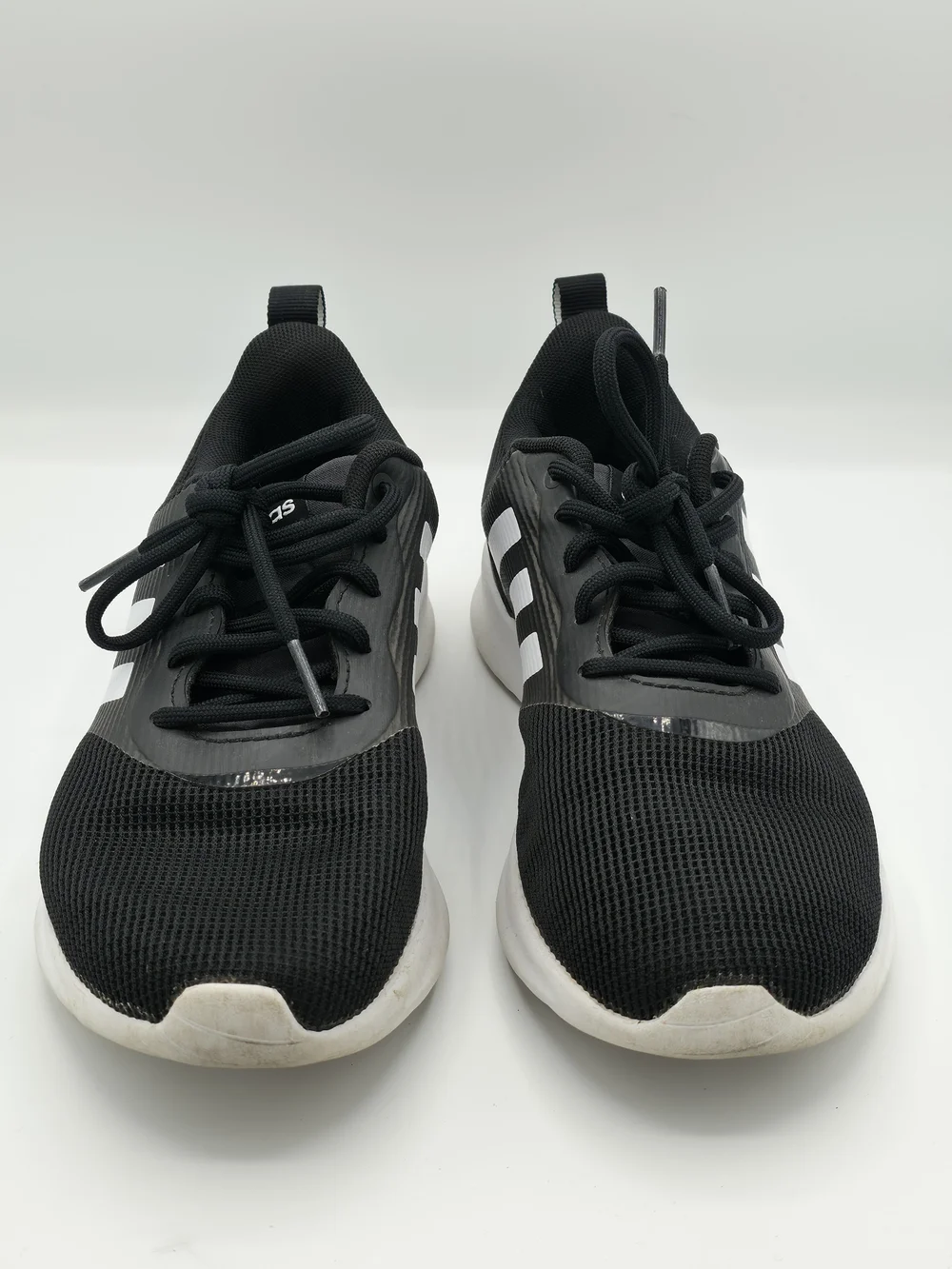 Adidas Lite Racer Black/White Athletic Shoes